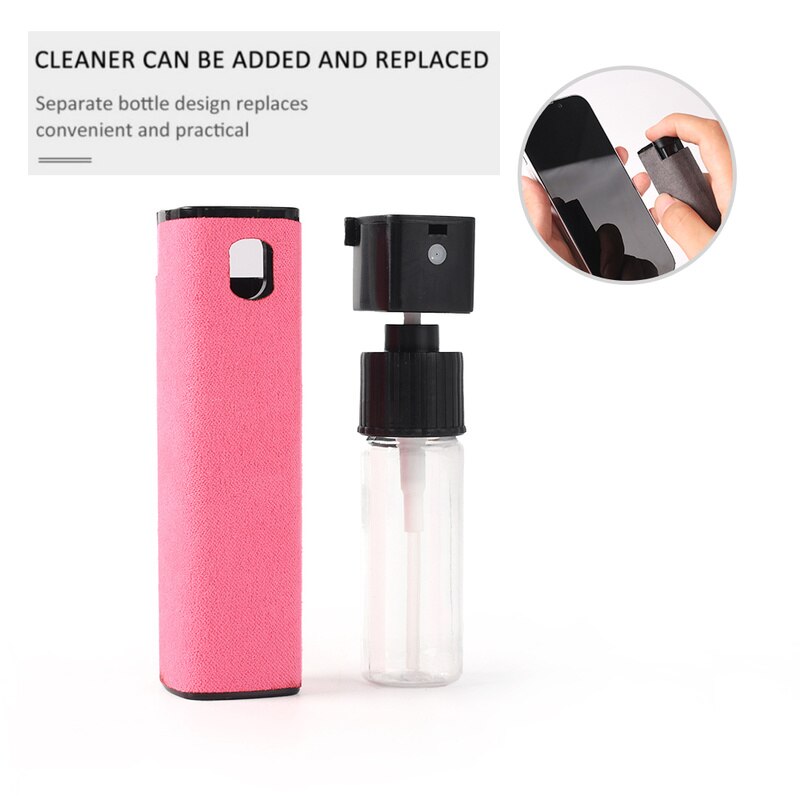 2 In 1 Phone Screen Cleaner Spray Computer Mobile Phone Screen Dust